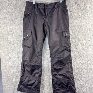Burton Dryride Cool Flavors Snowboard Pants Womens Medium Black Ski Snow Pants